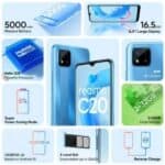 Open Box Mobile Phone-realme C20-Cool Blue